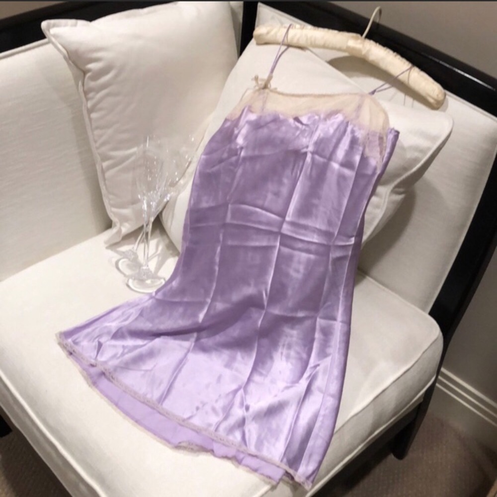 💜Victoria’s Secret purple nightie size medium.